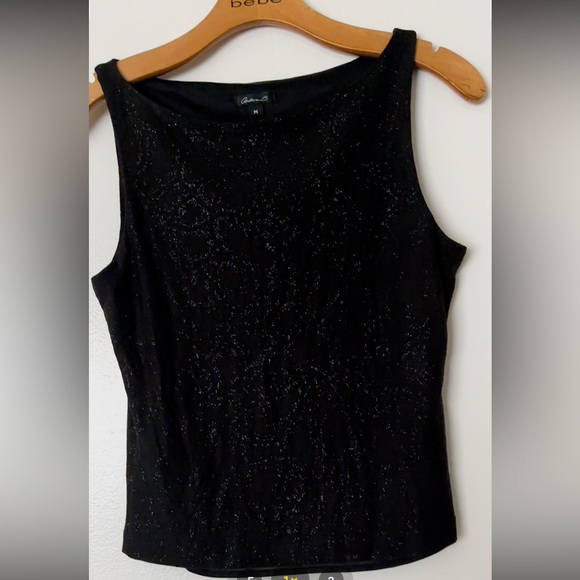 Vintage Arden b Sleeveless Sparkly Top - Picture 3 of 7